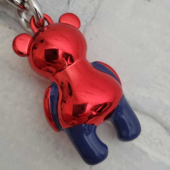NWT Coach Marvel Spider Man Bear Bag Charm - Picture 3 of 7